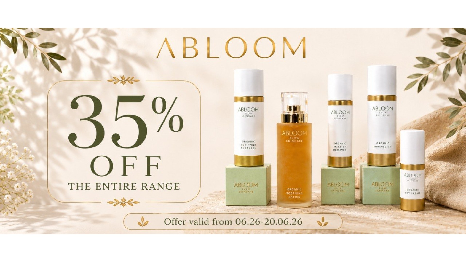 abloom skincare products on sale