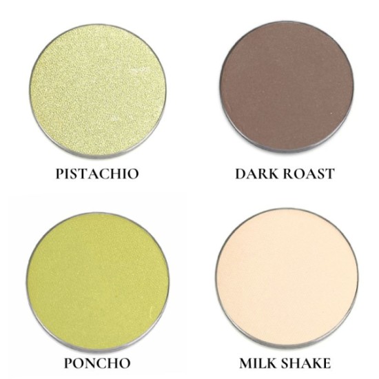 Refill compact eyeshadow Pistachio (shimmer)